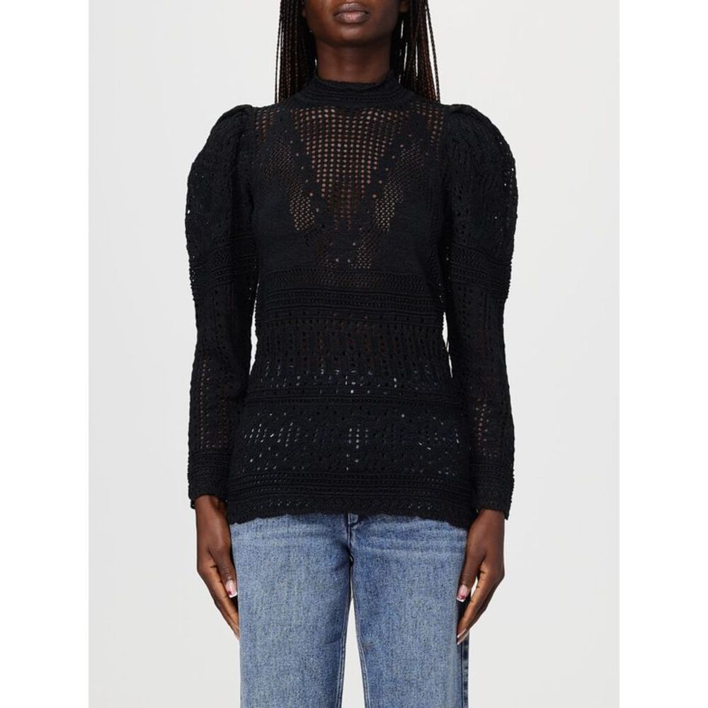 Isabel Marant Women Crochet Cotton Blend Top Isabel Marant